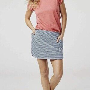 Carve Designs Stripe Mini Cotton Skirt Beach Boho Surf Vacation Summer S